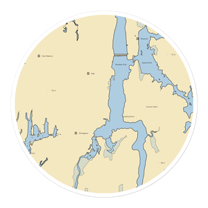 Maine Maritime Museum (Bath, ME) NOAA Chart Sticker