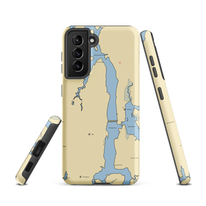 Bath Town Dock (Bath, ME) NOAA Chart Samsung Phone Case