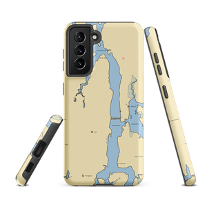 Bath Town Dock (Bath, ME) NOAA Chart Samsung Phone Case