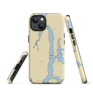 Bath Town Dock (Bath, ME) NOAA Chart  Tough iPhone Case