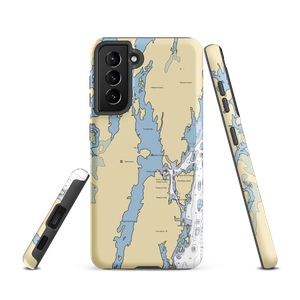 Derecktor Robinhood (Georgetown, ME) NOAA Chart Samsung Phone Case