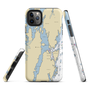 Derecktor Robinhood (Georgetown, ME) NOAA Chart  Tough iPhone Case