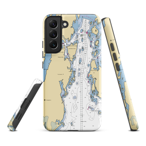 Sheepscot Bay Boat Co. (Georgetown, ME) NOAA Chart Samsung Phone Case