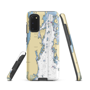 Sheepscot Bay Boat Co. (Georgetown, ME) NOAA Chart Samsung Phone Case