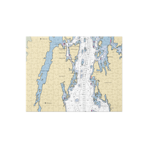 Sheepscot Bay Boat Co. (Georgetown, ME) NOAA Chart Jigsaw Puzzle