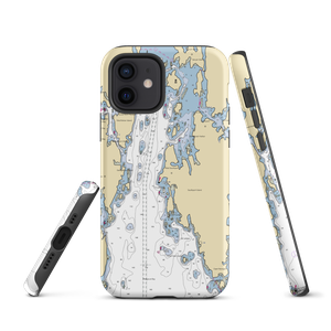 Hodgdon Yacht Services - Southport Boatyard (West Boothbay Harbor, ME) NOAA Chart  Tough iPhone Case