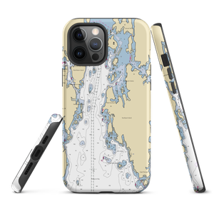 Hodgdon Yacht Services - Southport Boatyard (West Boothbay Harbor, ME) NOAA Chart  Tough iPhone Case