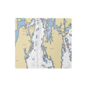 Hodgdon Yacht Services - Southport Boatyard (West Boothbay Harbor, ME) NOAA Chart  Gaming Mouse Pad