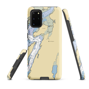 The Eddy Marina (Wiscasset, ME) NOAA Chart Samsung Phone Case