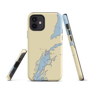 Schooner Landing Marina (Bayville, ME) NOAA Chart  Tough iPhone Case