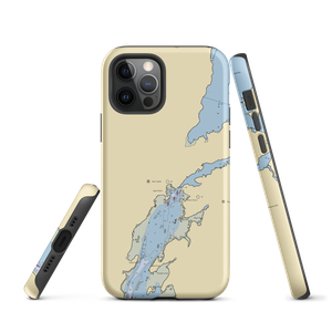 Schooner Landing Marina (Bayville, ME) NOAA Chart  Tough iPhone Case