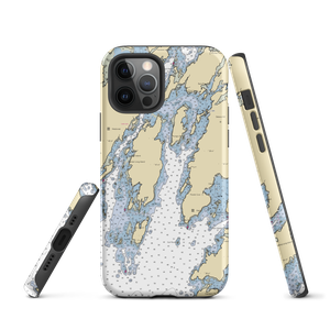 Broad Cove Marine Services (Damariscotta, ME) NOAA Chart  Tough iPhone Case