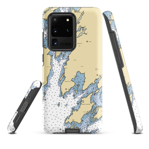 Keene Narrows Lobster (Damariscotta, ME) NOAA Chart Samsung Phone Case