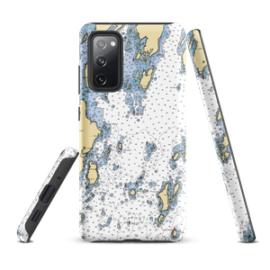 Muscongus Bay Lobster Company (Round Pond, ME) NOAA Chart Samsung Phone Case