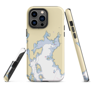 Signal Point Marina Assn (West Boothbay Harbor, ME) NOAA Chart  Tough iPhone Case