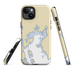 Signal Point Marina Assn (West Boothbay Harbor, ME) NOAA Chart  Tough iPhone Case