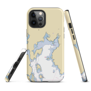 Signal Point Marina Assn (West Boothbay Harbor, ME) NOAA Chart  Tough iPhone Case