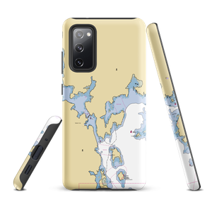 Boothbay Harbor Yacht Club (West Boothbay Harbor, ME) NOAA Chart Samsung Phone Case