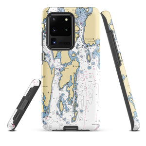 Mine Oyster (South Bristol, ME) NOAA Chart Samsung Phone Case