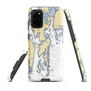 Boothbay Harbor Marina (South Bristol, ME) NOAA Chart Samsung Phone Case