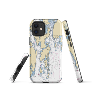 Ocean Point Marina (New Harbor, ME) NOAA Chart  Tough iPhone Case