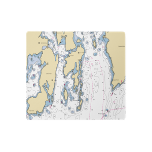 Tugboat Inn (West Boothbay Harbor, ME) NOAA Chart  Gaming Mouse Pad