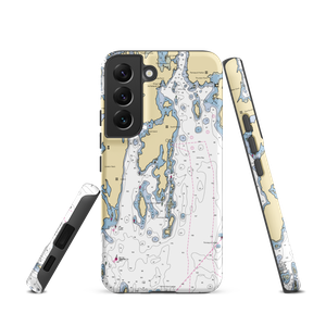 Boothbay Harbor Oceanside Golf Resort (South Bristol, ME) NOAA Chart Samsung Phone Case