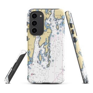 Boothbay Harbor Oceanside Golf Resort (South Bristol, ME) NOAA Chart Samsung Phone Case