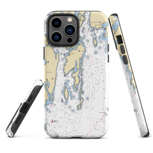 Boothbay Harbor Oceanside Golf Resort (South Bristol, ME) NOAA Chart  Tough iPhone Case