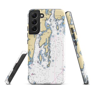 The Lobster Dock Restaurant & Marina (South Bristol, ME) NOAA Chart Samsung Phone Case