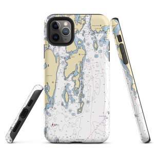 Cap'n Fish's Waterfront Inn & Marina (South Bristol, ME) NOAA Chart  Tough iPhone Case