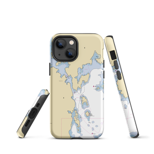 Blake's Boat Yard (West Boothbay Harbor, ME) NOAA Chart  Tough iPhone Case