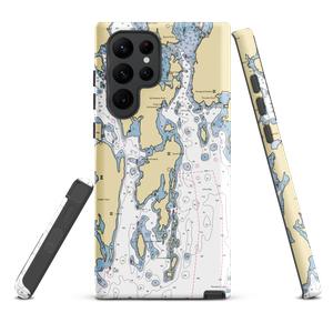 South Bristol Fisherman's Co-Op (New Harbor, ME) NOAA Chart Samsung Phone Case