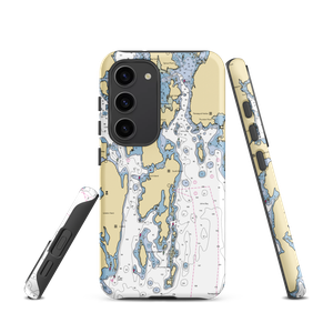 Osiers Wharf (New Harbor, ME) NOAA Chart Samsung Phone Case