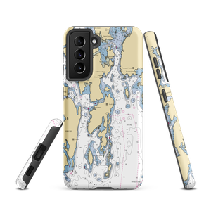 Osiers Wharf (New Harbor, ME) NOAA Chart Samsung Phone Case