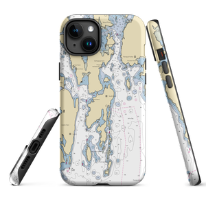 Osiers Wharf (New Harbor, ME) NOAA Chart  Tough iPhone Case