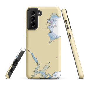 Harbor View Tavern & Marina (Warren, ME) NOAA Chart Samsung Phone Case