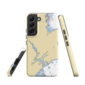 Lyman-Morse Boatbuilding (Warren, ME) NOAA Chart Samsung Phone Case