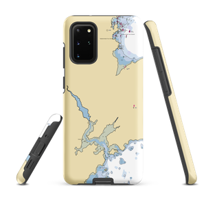 Lyman-Morse Boatbuilding (Warren, ME) NOAA Chart Samsung Phone Case