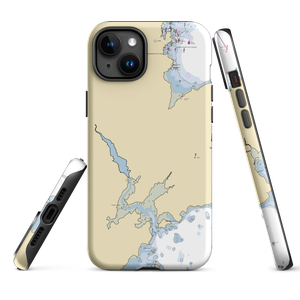 Lyman-Morse Boatbuilding (Warren, ME) NOAA Chart  Tough iPhone Case