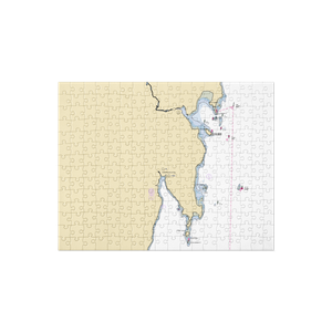 Rockport Boat Club (West Rockport, ME) NOAA Chart Jigsaw Puzzle