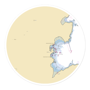 Knight Marine Service (South Thomaston, ME) NOAA Chart Sticker