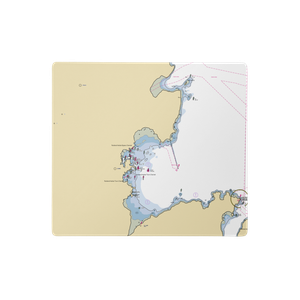 North End Shipyard, Inc. (Glen Cove, ME) NOAA Chart  Gaming Mouse Pad