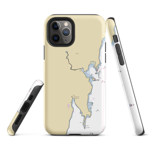 Willey Wharf (West Rockport, ME) NOAA Chart  Tough iPhone Case