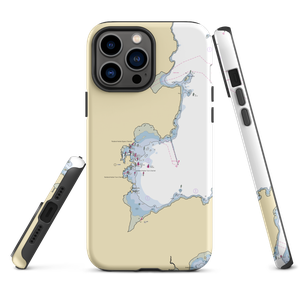 Ocean Pursuits LLC Marine Services (Glen Cove, ME) NOAA Chart  Tough iPhone Case