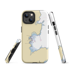 Ocean Pursuits LLC Marine Services (Glen Cove, ME) NOAA Chart  Tough iPhone Case