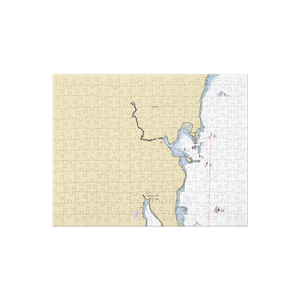 Lyman-Morse (West Rockport, ME) NOAA Chart Jigsaw Puzzle