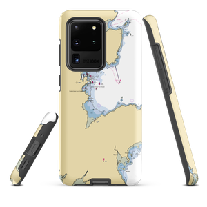 Sharp's Point South, the Old Snow Shipyard (Owls Head, ME) NOAA Chart Samsung Phone Case