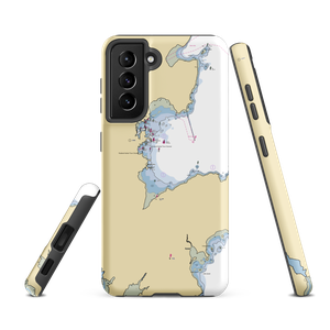 Sharp's Point South, the Old Snow Shipyard (Owls Head, ME) NOAA Chart Samsung Phone Case