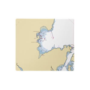 Sharp's Point South, the Old Snow Shipyard (Owls Head, ME) NOAA Chart  Gaming Mouse Pad